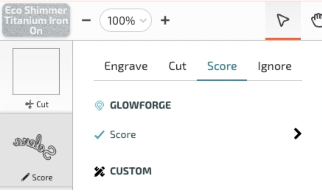 Glowforge Customer Success: Using Proofgrade Eco Iron-On transfer material  with Glowforge Aura 