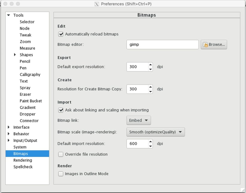 Rasterize Objects (Convert Vector Design to Bitmap)