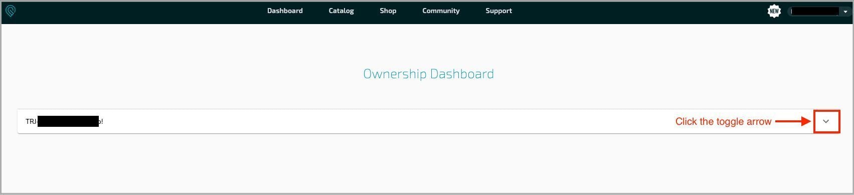 Ownership Dashboard printer list