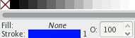 Screenshot of the color selection tool in Inkscape